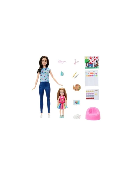 Barbie Ve Chelsea Sanat Atölyesi Oyun Seti - 2