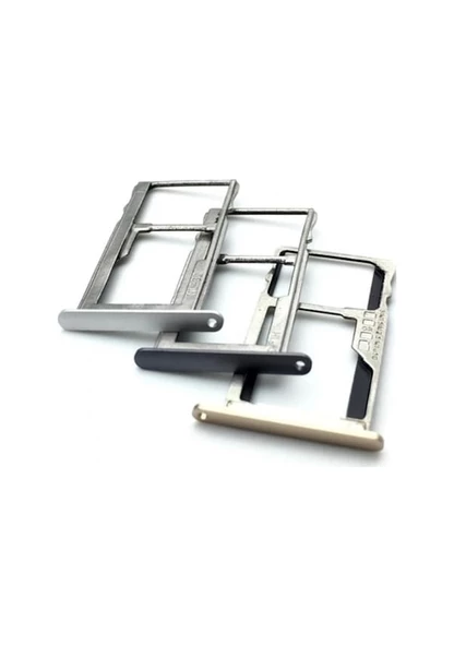 Gmr Lenovo Uyumlu K53a48 K6 Note Sim Kart Tepsisi Sim Aparatı - Fume - 2