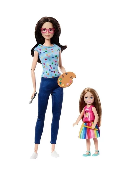 Barbie Ve Chelsea Sanat Atölyesi Oyun Seti - 3