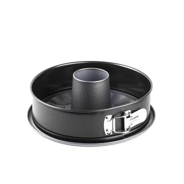 TANTİTONİ GRİ KELEPÇELİ TÜPLÜ KEK KALIBI 24CM