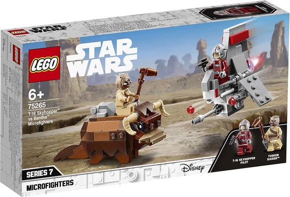 LEGO 75265 Star Wars T-16 Skyhopper Ve Bantha Mikro Savaşçılar