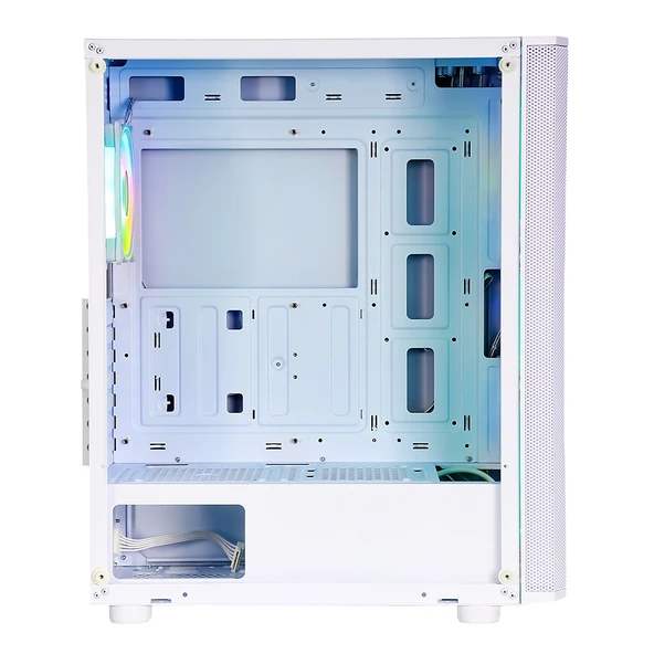 FRISBY CM-106 650W 80+ ARGB FAN MESH BEYAZ KASA - 5