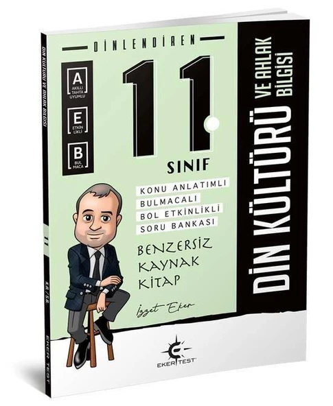 11. Sınıf Din Kültürü ve Ahlak Bilgisi Dinlendiren Konu Anlatımlı Soru Bankası Eker Test