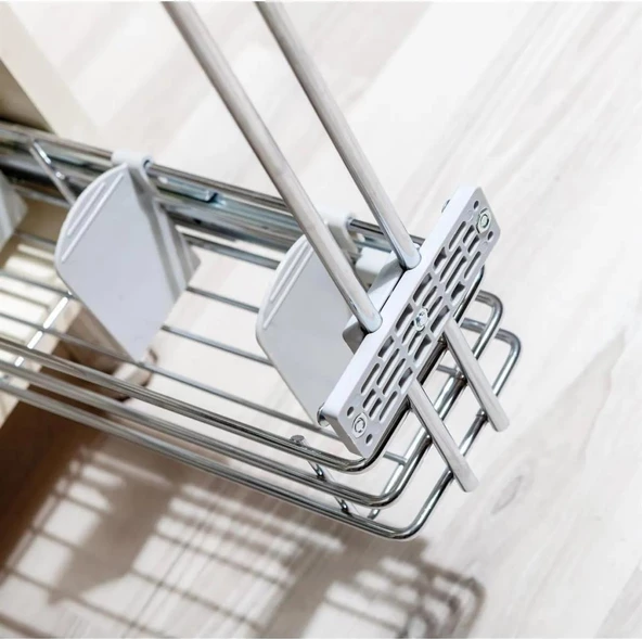 Çağdaş Moderno Frenli Teleskopik Yandan Raylı Şişelik 20 cm TA28 - 2