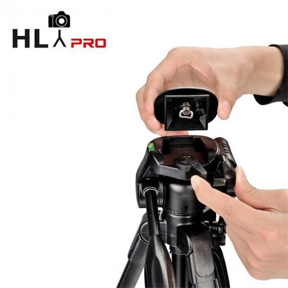 Hlypro HPR-403 Fotoğraf Tripodu 157CM - 6