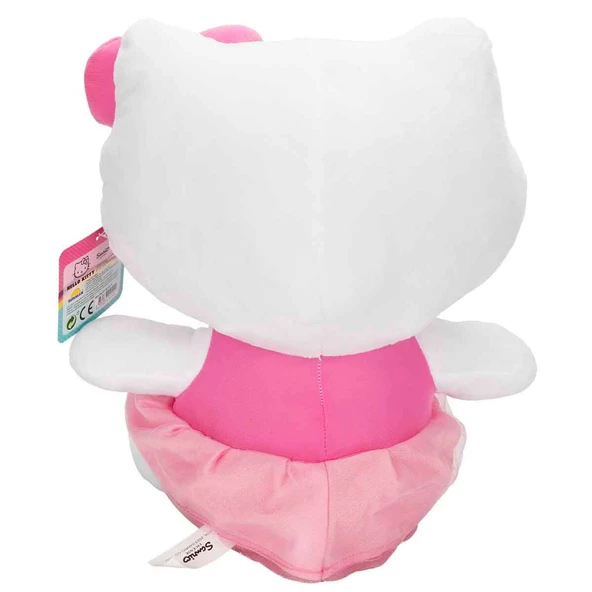 Hello Kitty Fiyonklu Peluş 36 cm Pembe - Uyku Ve Oyun Arkadaşı Peluş Oyuncak - 4