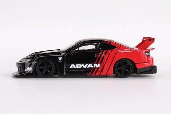 Mini GT 649 LB-Super Silhouette Nissan S15 Silvia ADVAN RHD Model Araba