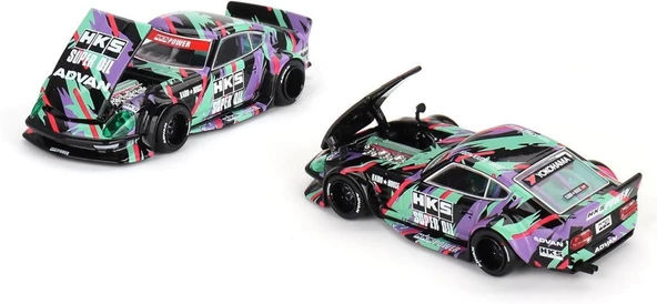 Mini GT Kaido House /118 Nissan Fairlady Z HKS V1 Model Araba