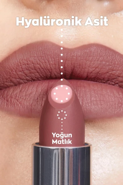 Hydramatic Mauve, Nude ve Pink Mat Ruj Paketi - Resim 2