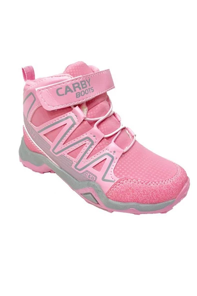Carby 2011 Patik Çocuk Spor Bot Pembe Buz