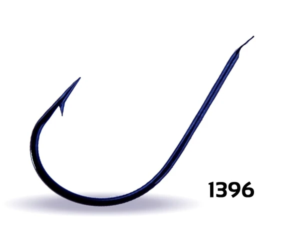 Youvella 1396 Kısa Pala Çapraz Çupra İğnesi 100lü Kutu Mavi  2/0