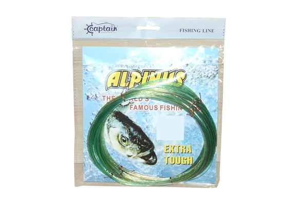 Captain Alpinus Poşet Misina 4x25 Bağlantılı 100mt Ebruli  0.60 mm