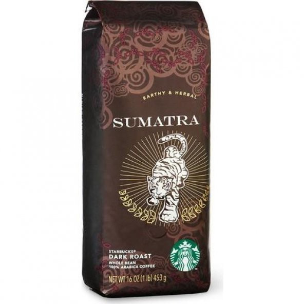 Starbucks Sumatra 250 Gr Filtre Kahve (Çekilmemiş)