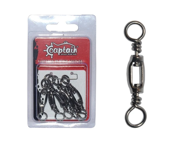 Captain 5004 Ortası Açık Rulmanlı Fırdöndü Nikel  2/0