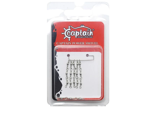 Captain 5100 3 Zincir Fırdöndü 5li Paket Nikel  20 - 2