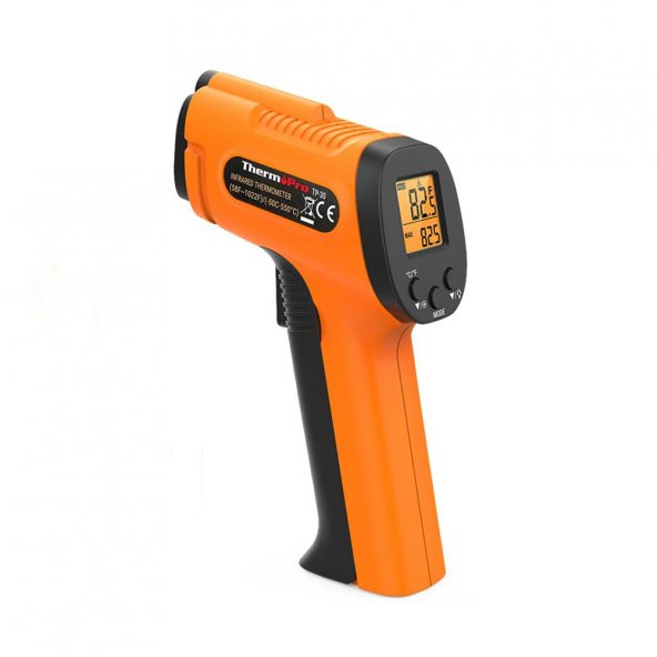 ThermoPro TP30 Endüstriyel Kızılötesi Katı-Sıvı Sıcaklık Ölçer - 7