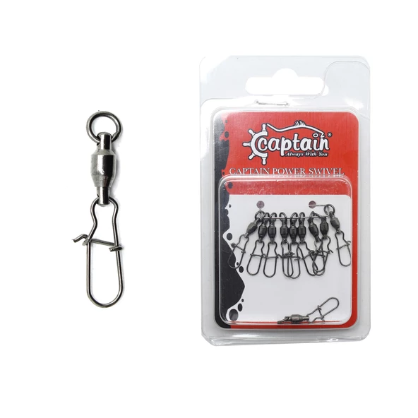 Captain 5045 Kilitli Klips Rulmanlı 5li Paket Black Nikel  2
