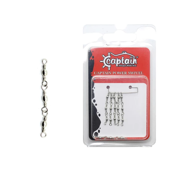 Captain 5100 3 Zincir Fırdöndü 5li Paket Nikel  20