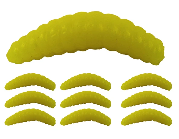 Mutant 3515 Miracle Aromalı Worm 2cm Silikon Suni Yem 30lu Paket  06