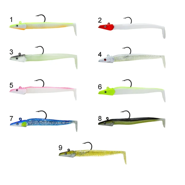 Captain 3071 Ultimate Sardine 12cm Levrek Silikonu 2li Suni Yem  8