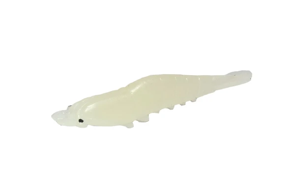 Captain 3056 Silikon Karides 8cm Suni Yem 5li Paket  004