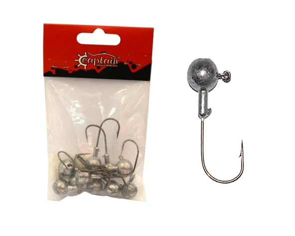 Captain 6429 Jig Head Cracker Ball 10lu Paket  6 gr