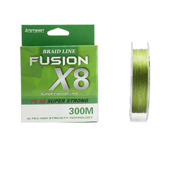 Remixon Fusion 8B Green 300m İp Misina Kalınlık (mm) : 0,13mm ürün görseli 1