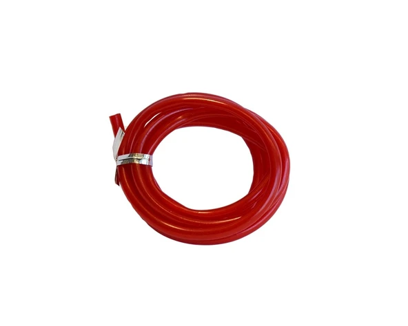 Captain  Silikon Hortum Tube 2mt Kırmızı  3.5 mm