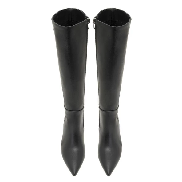 Desa Carmen Siyah Kadın Topuklu Çizme KZC1715 - 3