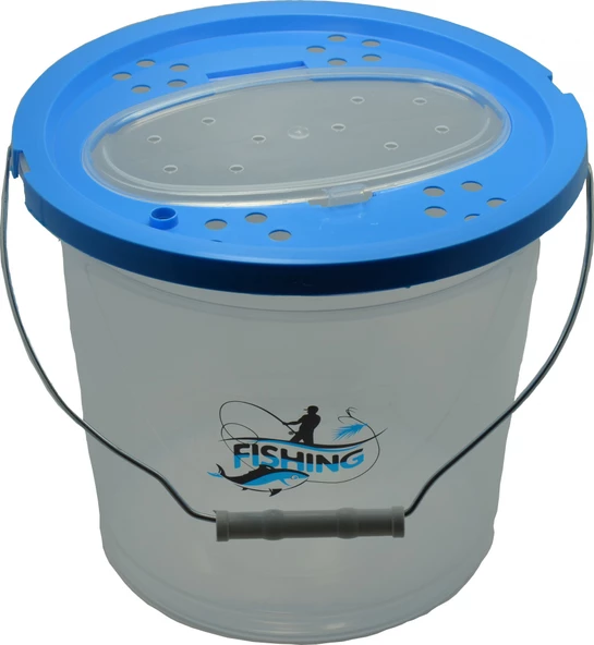 Captain Balıkçı Kovası Kapaklı Tek Kova 8.8 litre