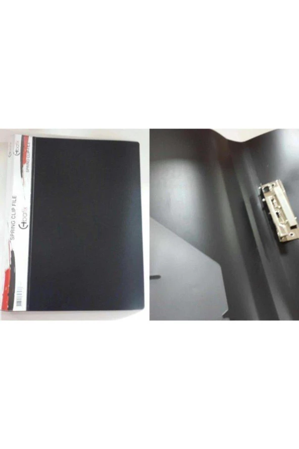 Bafix Sıkıştırmalı Dosya A4 Siyah Tekli (1 Adet)