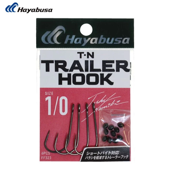 Hayabusa FF 323 T.N Trailer II Delikli Çupra İğnesi Teflon Black  1/0