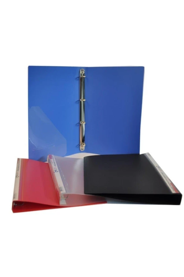 Bafix Halkalı Dosya 4 Halkalı A4 Mavi