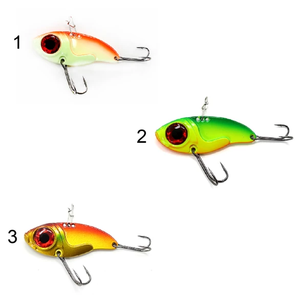 Captain 3610 Poppy 3D Metal Vibrasyon 17gr Jig Suni Yem  3