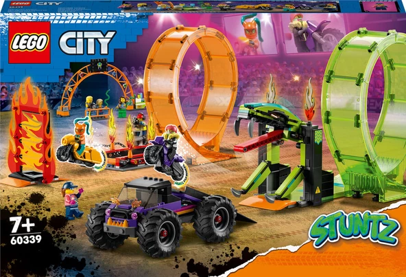 LEGO 60339 City Çift Çemberli Gösteri Arenası