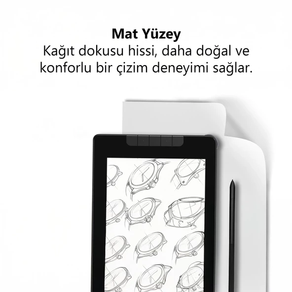 Veikk VK1600 16384 Levels 5080 LPI 15.6" FHD IPS Grafik Tablet + 2 Adet Kalem - 7