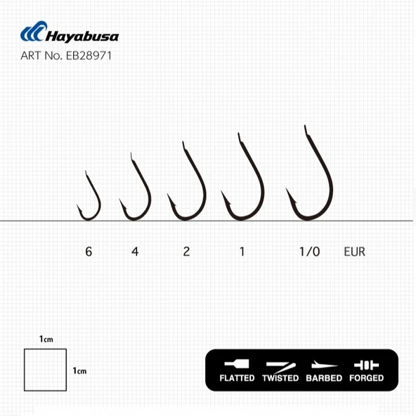 Hayabusa HHBR 289 Kısa Pala Dövme Çupra İğnesi 15li Paket Black Nikel  1 - 3