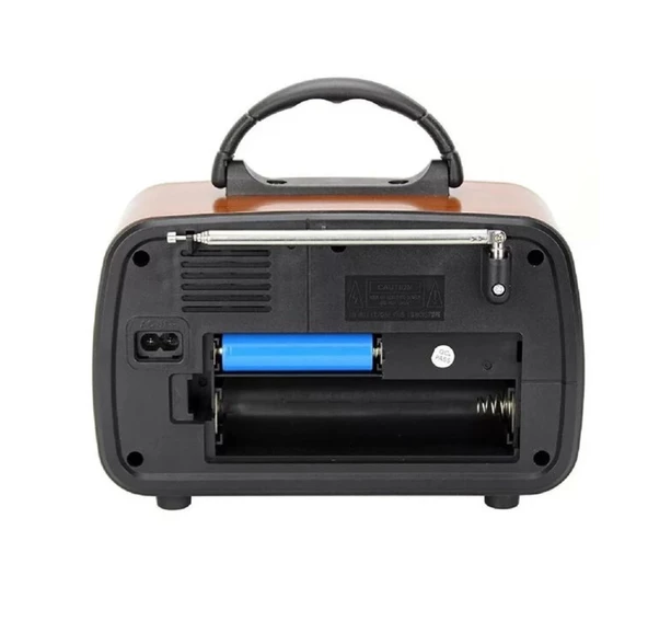NNS Ns-8067 RADYO Usb / Tf Kart / Fm Retro Taşınabilir Bluetooth Hoparlör - 4