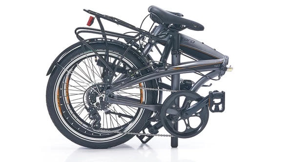 Carraro Flexi 107 20 Jant 7 Vites İtalyan Katlanır Bisiklet füme - 3