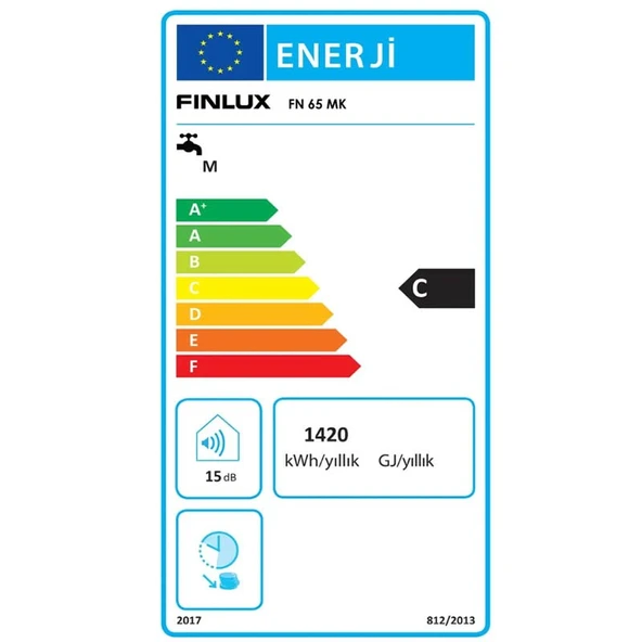 Finlux FN 65 MK 2000 W 65 lt Termosifon - Resim 3