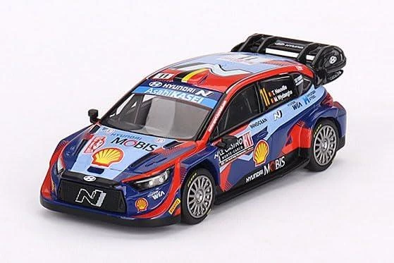 Mini GT 710 Hyundai İ20 N Rally Hybrid #11 2023 Rally Monte Carlo 3rd Place Model Araba