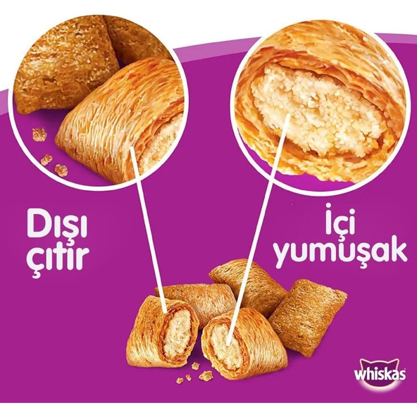 Whiskas Whıskas® Sığırlı (Biftekli) Kuru Kedi Maması 1+ Yaş 300 Gram (14 Adet) - 3