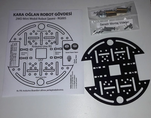 Kara Oğlan - Robot Platformu Gövdesi - Resim 3