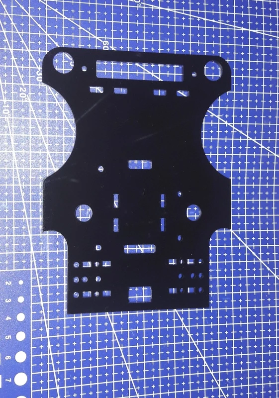 Kara Şimşek Robot Platformu Gövdesi - Resim 3