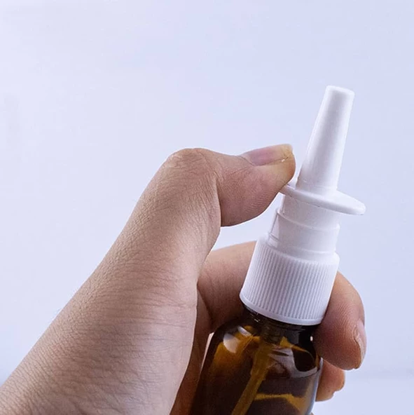 5ml kahverengi şişe, Burun spreyi, 24 adet Nazal Spreyli, Ecza şişesi, İlaç Şişesi - 2