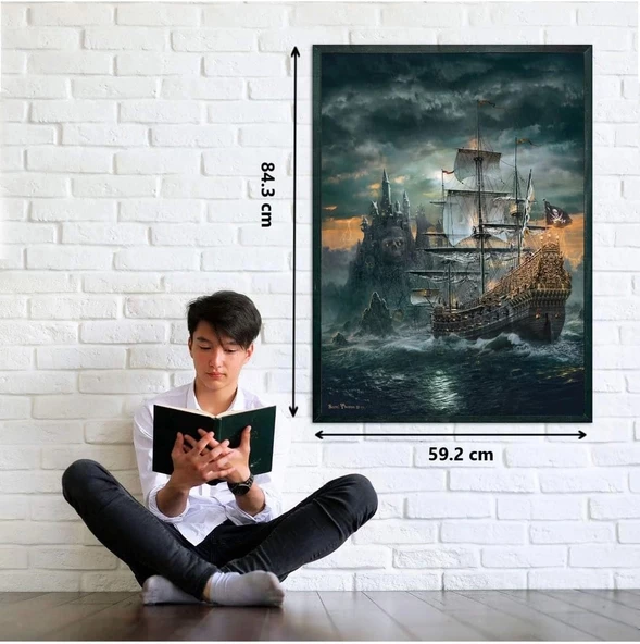 Clementoni 31682 Yetişkin Puzzle Korsan Gemisi 1500 Parça - 3