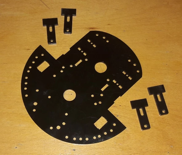 Kara Pençe - Robot Platformu Gövdesi - Resim 2