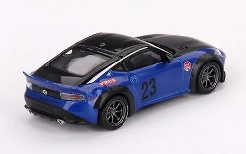 Mini GT 732 Nissan Z LB Nation Works Seiran Blue Model Araba