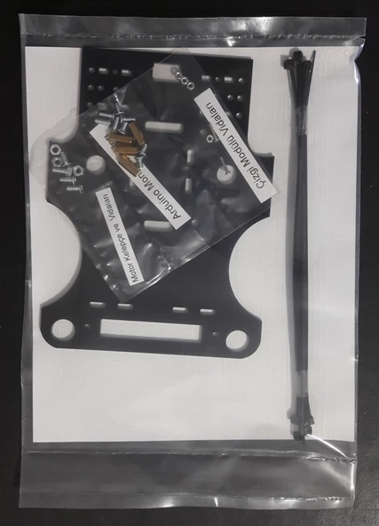 Kara Şimşek Robot Platformu Gövdesi - Resim 8