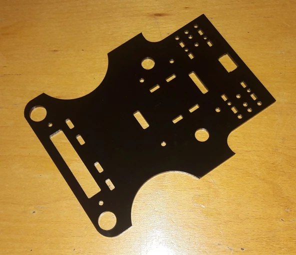 Kara Şimşek Robot Platformu Gövdesi - Resim 2